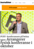 PUFF-konferansen på beina igjen: Arrangerer fysisk konferanse i oktober