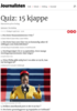 Quiz: 15 kjappe