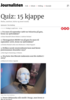 Quiz: 15 kjappe