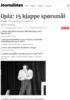 Quiz: 15 kjappe spørsmål
