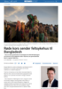 Røde kors sender feltsykehus til Bangladesh