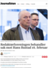 Redaktørforeningen behandler sak mot Hans Rustad 16. februar