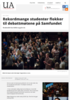 Rekordmange studenter flokker til debattmøtene på Samfundet