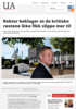Rektor beklager at de kritiske røstene ikke fikk slippe mer til