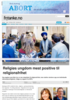 Religiøs ungdom mest positive til religionsfrihet