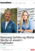Rønnaug Jarlsbo og Marte Bjerke er ansatt i Fagbladet