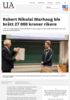 Robert Nikolai Marhaug ble brått 27 000 kroner rikere