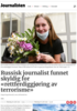 Russisk journalist funnet skyldig for «rettferdiggjøring av terrorisme»