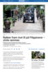 Rykker fram mot IS på Filippinene - sivile rammes