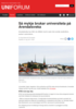 Så mykje brukar universiteta på Arendalsveka