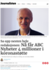 Sa opp nesten hele redaksjonen: Nå får ABC Nyheter 4 millioner i koronastøtte