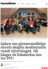 Saken om gjennomsiktige shorts skapte mediestorm rundt idrettslaget. Nå klager de lokalavisa inn for PFU