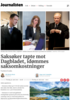Saksøker tapte mot Dagbladet, idømmes saksomkostninger
