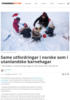 Same utfordringar i norske som i utanlandske barnehagar