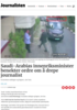 Saudi-Arabias innenriksminister benekter ordre om å drepe journalist
