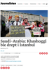 Saudi-Arabia: Khashoggi ble drept i Istanbul