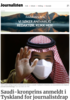 Saudi-kronprins anmeldt i Tyskland for journalistdrap