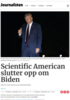 Scientific American slutter opp om Biden