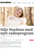 Silje Nordnes med nytt radioprogram