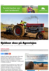 Sjeldent skue på Agrovisjon