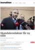 Skandaleredaktør får ny tillit