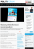 Slakter politireformen i internt julekort