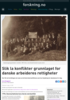Slik la konflikter grunnlaget for danske arbeideres rettigheter