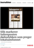 Slik markerer Saltenposten dødsulykken som preger lokalsamfunnet