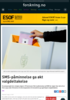 SMS-påminnelse ga økt valgdeltakelse