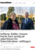 Solberg: Bakke-Jensen burde vært synlig på søkerlisten for fiskeridirektør-stillingen