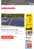 Solceller på nytt Unil-lager