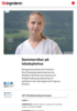 Sommervikar på lokalsykehus