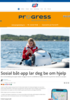 Sosial båt-app lar deg be om hjelp