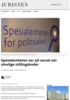 Spesialenheten ser på varsel om ulovlige stillingskoder