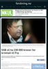 SSB vil ha 230 000 kroner for krimtall til Frp