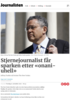 Stjernejournalist får sparken etter «onani-uhell»