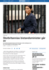 Storbritannias bistandsminister går av