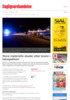 Store materielle skader etter brann i laksepakkeri