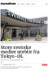 Store svenske medier uteblir fra Tokyo-OL