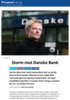Storm mot Danske Bank