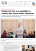 Studenter fra tre studiebyer samlet for finne felles identitet