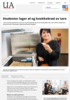 Studenter lager øl og knekkebrød av tare