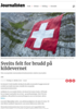 Sveits felt for brudd på kildevernet
