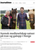 Svensk medieselskap satser på trav og galopp i Norge