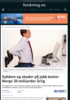 Sykdom og skader på jobb koster Norge 30 milliarder årlig