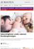 Sykerettigheter under ulønnet foreldrepermisjon