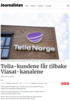 Telia-kundene får tilbake Viasat-kanalene