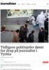 Tidligere politisjefer dømt for drap på journalist i Tyrkia