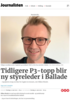 Tidligere P3-topp blir ny styreleder i Ballade