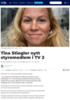 Tina Stiegler nytt styremedlem i TV 2
